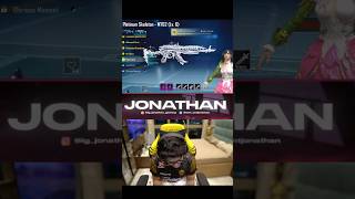 JONATHAN MAXING OUT LATEST M762  jonathan bgmi latestskin M762 shorts [upl. by Launce]