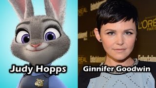 Characters and Voice Actors  Zootopia [upl. by Bronk]