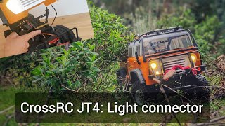 CrossRC JT4 Magic light connector RC manufactures should do this [upl. by Aderb]