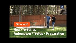 How To Series： Automower® Setup Preparation [upl. by Drallim]