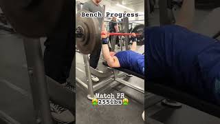 Bench quality has increased tenfold motivation powerlifter bench progress benchpress [upl. by Donnenfeld]