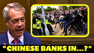 They CUT HIS MIC 6 UK Banks Will Collapse By  Farages Final Warning [upl. by Fran131]