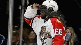 Subban dresses as Jagr in Breakaway Challenge [upl. by Olympium]