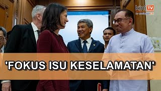 PM terima kunjungan Menteri Luar Jerman bincang perdagangan isu keselamatan [upl. by Aonian]