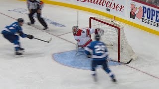 Petr Mrazek lunges back for incredible save on 2on0 chance [upl. by Anderegg542]