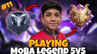 Day 11 Of playing Moba legend 5v5 in Mobile 🤯 mobalegends5v5 shortslive raaingamerz [upl. by Drolet]