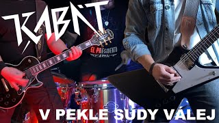 Kabát  V pekle sudy válej guitar amp drum cover w JanGrzenia JakubSefcik00 [upl. by Sivrad562]