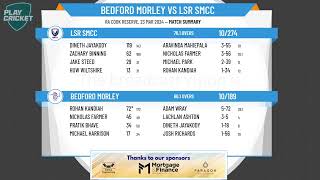 WASTCA  2nd Grade  GRAND FINAL  Bedford Morley v LSR SMCC  Day 2 [upl. by Lu]