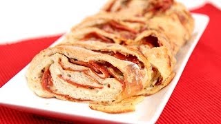 Homemade Pepperoni Bread Recipe  Laura Vitale  Laura in the Kitchen Episode 723 [upl. by Karas]