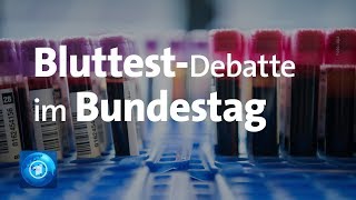 Bundestag debattiert über vorgeburtliche Bluttests auf Trisomie [upl. by Eelrac]