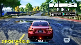 Need for Speed Mobile English  Open World CBT Gameplay AndroidiOS [upl. by Sommers]