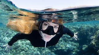 Ellie Goulding visits the Great Fringing Reef of the Red Sea [upl. by Lillian557]