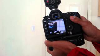 How to turn off Canon Speedlite sleepmode  430EX II [upl. by Lenni]