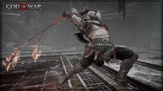 God Of War Valkyrie Olrun Fight  God Of War PS5 Gameplay 4K [upl. by Leahcimauhsoj]