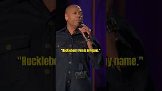 quotHUCKLEBERRY FINNquot 😂 DAVE CHAPPELLE shorts [upl. by Rafaello833]