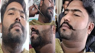 New Beard Style 2024 Sharp BeardALHassan hair salon [upl. by Jone]