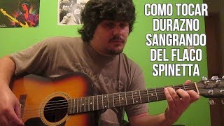 Como Tocar Durazno Sangrando de Spinetta en Guitarra [upl. by Esir59]