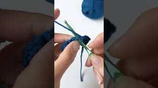 How to Crochet Raspberry Stitch in Rows crochet shortscrochet crochettutorial [upl. by Rintoul]