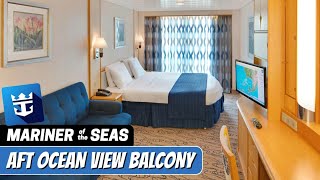 Mariner of the Seas  Aft Ocean View Balcony  Full Walkthrough Tour amp Review  4K  2024 [upl. by Nageam]