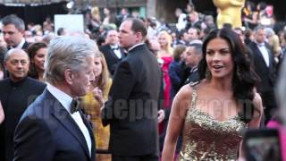 Oscars 2013 Red Carpet Arrivals amp Interviews [upl. by Rayham965]