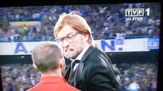 Jurgen Klopp EPIC Nervous Reaction Very Angry with the Referee After Goal 1080p HD Champions League [upl. by Martz]