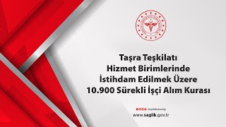 TC Sağlık Bakanlığı 10900 Sürekli İşçi Alımı Kurası 1Gün 25042023 [upl. by Navarro]