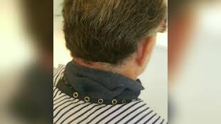 Older mens haircut long to short before and after video [upl. by Ahsoet]