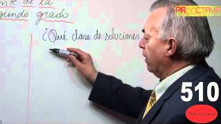 ECUACIÓN DE SEGUNDO GRADO DISCRIMINANTE 510 [upl. by Clemens]