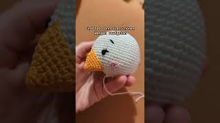 Amigurumi  Häkeltierchen Ente crochet häkeln amigurumi häkelnmachtglücklich handmade [upl. by Danila]