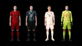 BAYERN MUNICH KITS 20242025 PES 2021 SMOKEPATCH SIDER or CPK [upl. by Bowe676]