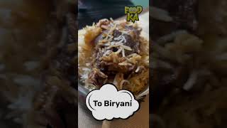 Barrackpore styled mutton biryani at Salt Lake Kolkata Episode coming this Friday [upl. by Airamas]