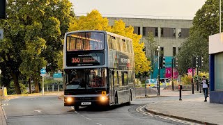 2723 transdev plaxton president doing 360 [upl. by Vinn]