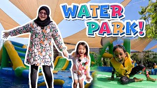 LEIKA MAIN AIR amp BERENANG SEPUAS NYA DI WATERPARK HOTEL EASTPARC [upl. by Kowtko]