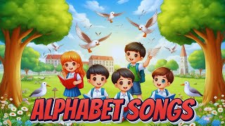 Alphabet Song for Kids – Learn English Alphabets with Fun [upl. by Finlay]