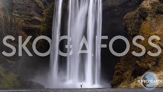 Skogafoss Waterfall Iceland  Worth the trip [upl. by Lezah320]