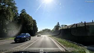 Driving to Sarcelles  Countryside  France  4K [upl. by Gotcher]