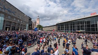 UNBELIEVABLE SCENES as the TARTAN ARMY Enjoy Matchday in COLOGNE [upl. by Shaper]