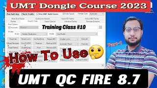 How to use UMT QC Fire 87  QC Fire Firmware Extractor Read amp Tool  QC Fire Part 1 [upl. by Ahsier]