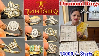 14000 Starts 🫣 Tanishq Diamond Ring With PriceTanishq Light Wt Diamond Ring Design amp Price 2024 [upl. by Onej]