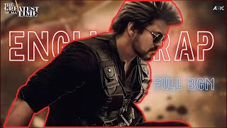 GOAT  English Rap Version BGM Full HD Thalapathy Vijay  Venkat Prabhu  Yuvan Shankar Raja [upl. by Recnal]