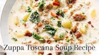 Zuppa Toscana Soup Recipe [upl. by Renaldo]