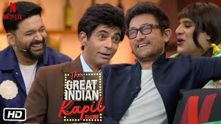 The Great Indian Kapil Show Aamir Khan Full Episode 5 Review with Sunil Grover Krushna [upl. by Eade]