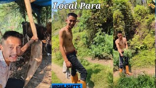 Goru jotai lay Hattu sathi vhai ho 😂🤣 Gorkhey birkhey vlog [upl. by Malaspina]