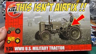 US WW2 tractor 135 Scale Model Kit Review  Its not Airfix [upl. by Oiril430]