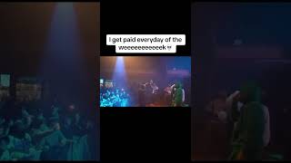 Yuno Miles PayDay Live performance 😂💀 [upl. by Trbor]