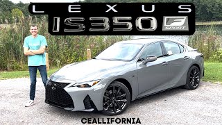 2024 Lexus IS 350 F Sport  This OldSchool V6 Is SO MUCH FUN  Walkaround Review amp POV Test Drive [upl. by Gabriell]