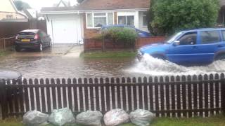 Floods on canvey island 2013 [upl. by Itsym]