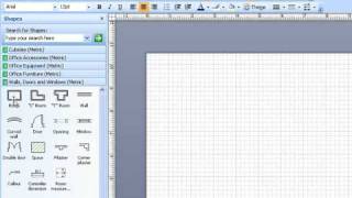 Microsoft Visio  Scale drawing Part 1 [upl. by Ardnoid]