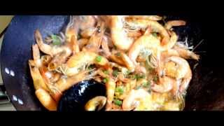 Boiling Crabs quotThe Whole SheBangquot Shrimp Recipe HomeMade [upl. by Dnaleel]