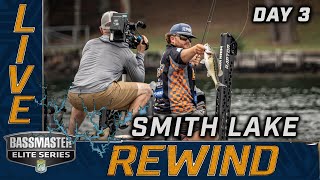 2024 Bassmaster Elite Series LIVE at Smith Lake — Day 3 [upl. by Ynnaj]